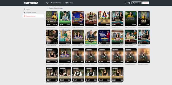 Tabela de jogo da série a